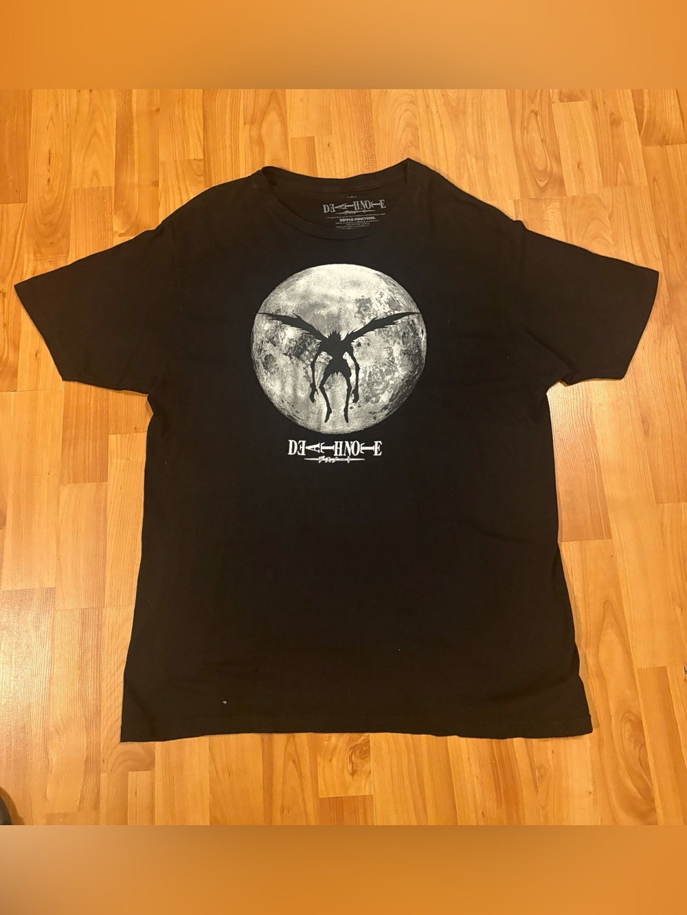 🔥Death Note Ryuk Full Moon Silhouette Anime Ripple Junction T-Shirt Sz. L